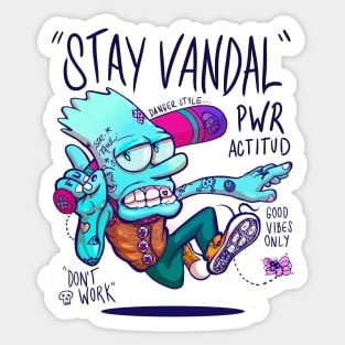 Stay Vandal Sticker